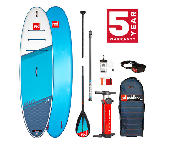 Red Paddle Co Red Paddle 10'8" x  34"  Ride SUP-pakket 2021