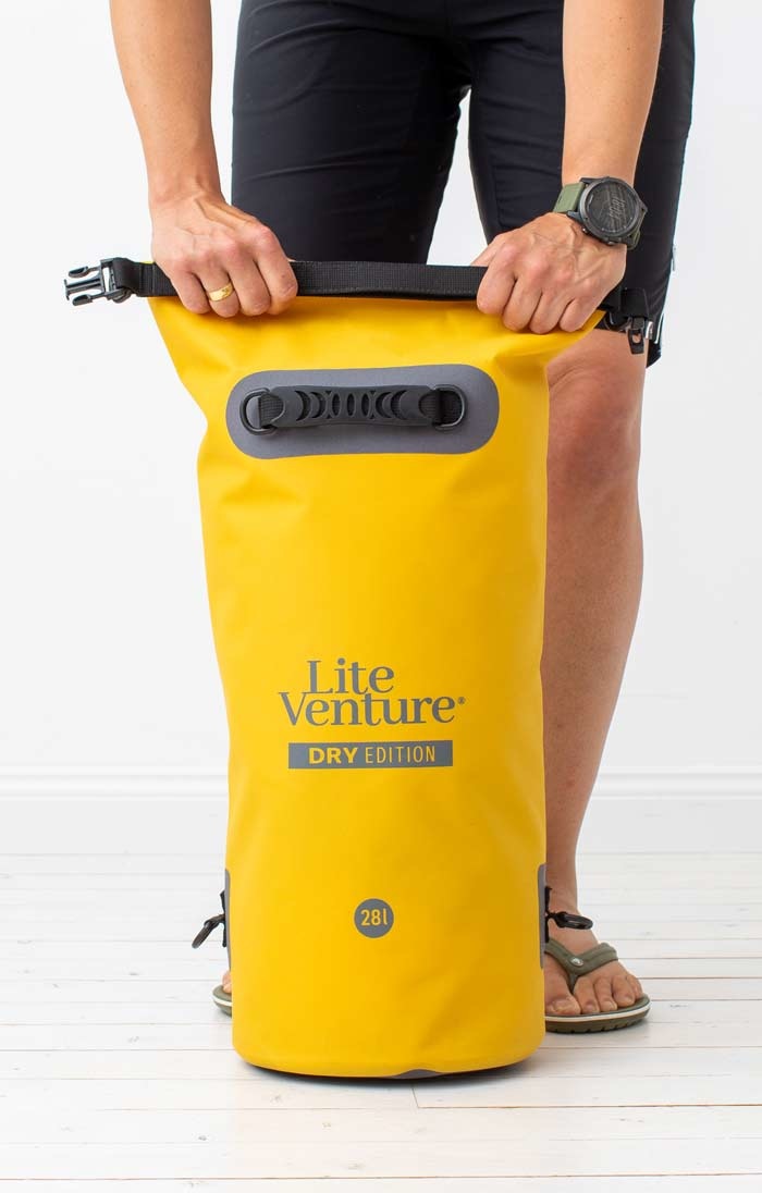 Lite Venture SUP Lite Venture droogtas 28 L  Dry Edition geel