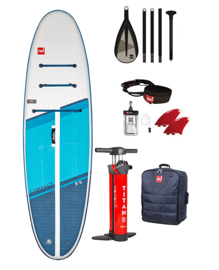 Red Paddle 9'6" x 32" COMPACT compleet 2021