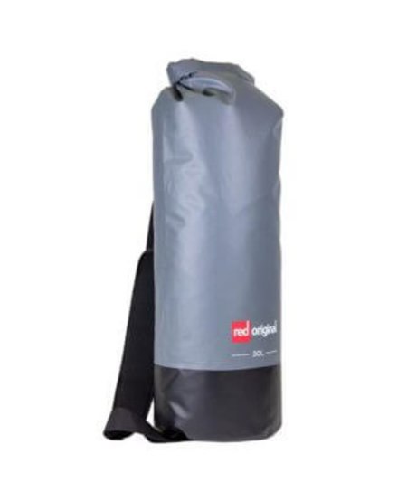 Red Paddle Roll Top Dry Bag 30L grey