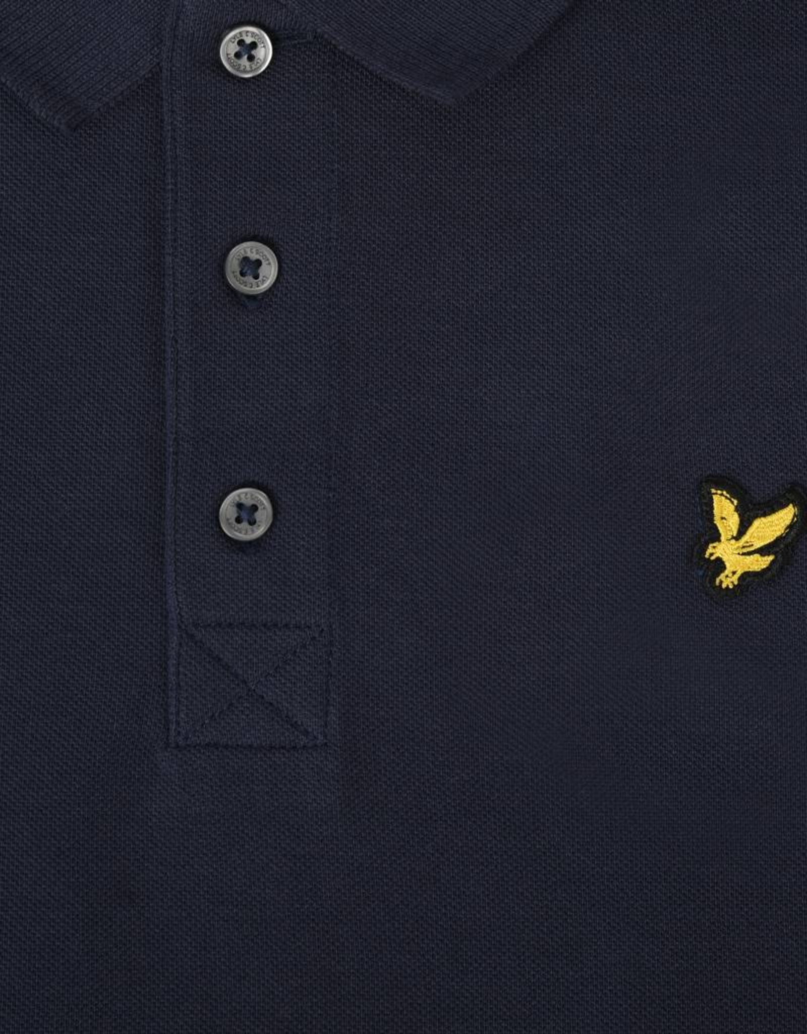 Lyle & Scott Basis Polo LSC0145S - donkerblauw