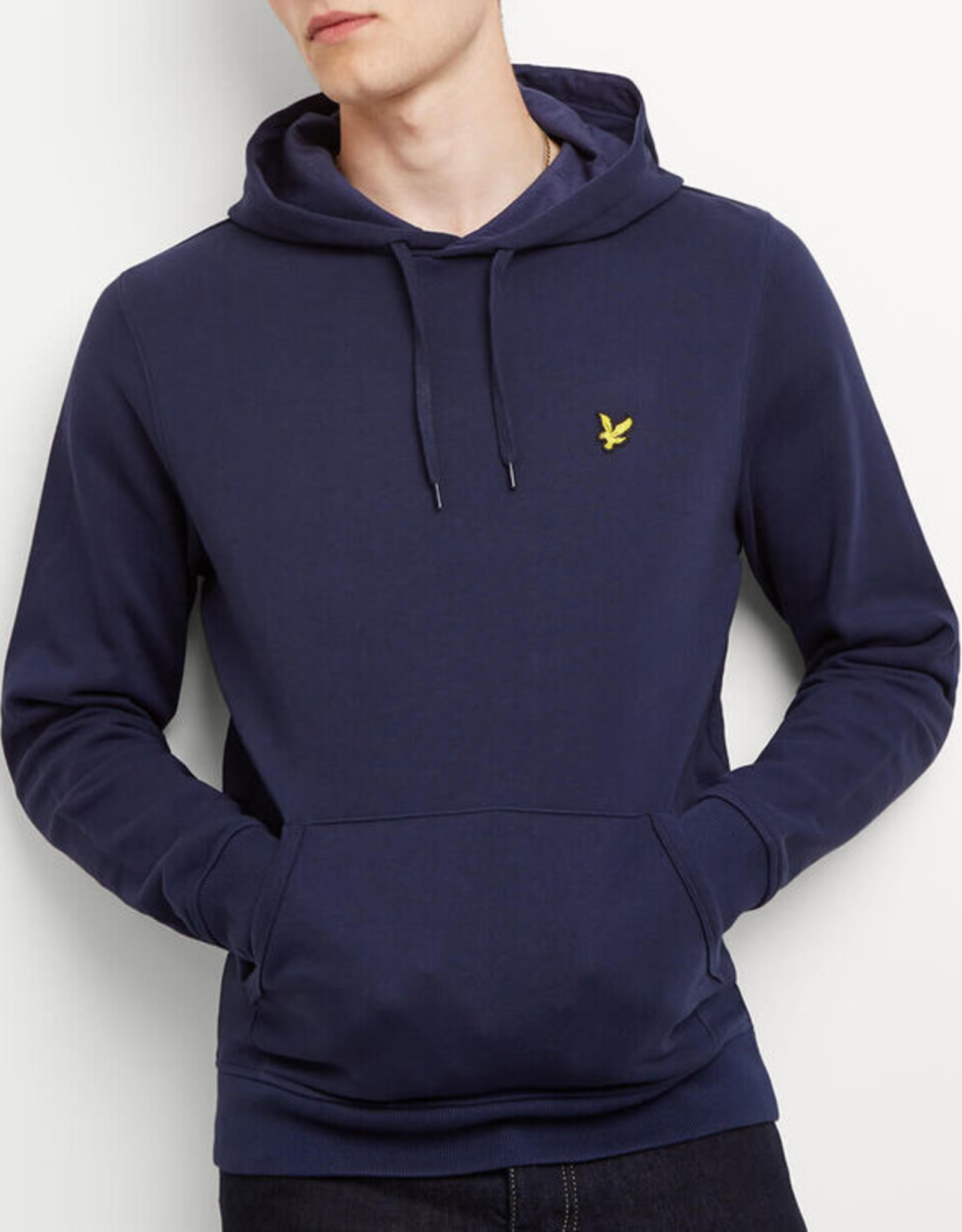 Lyle & Scott Basis Hoodie LSC0475 - donkerblauw