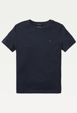 Tommy Hilfiger Basis T-Shirt ronde hals 04140 - donkerblauw