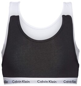 Calvin Klein Bralette 2-pack G80G897000908  - White/Black