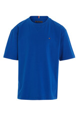 Tommy Hilfiger T-Shirt KB0KB08575C66 - ESSENTIAL TEE S/S - kobalt blauw