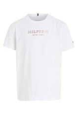 Tommy Hilfiger T-Shirt KG0KG07715YBR - wit