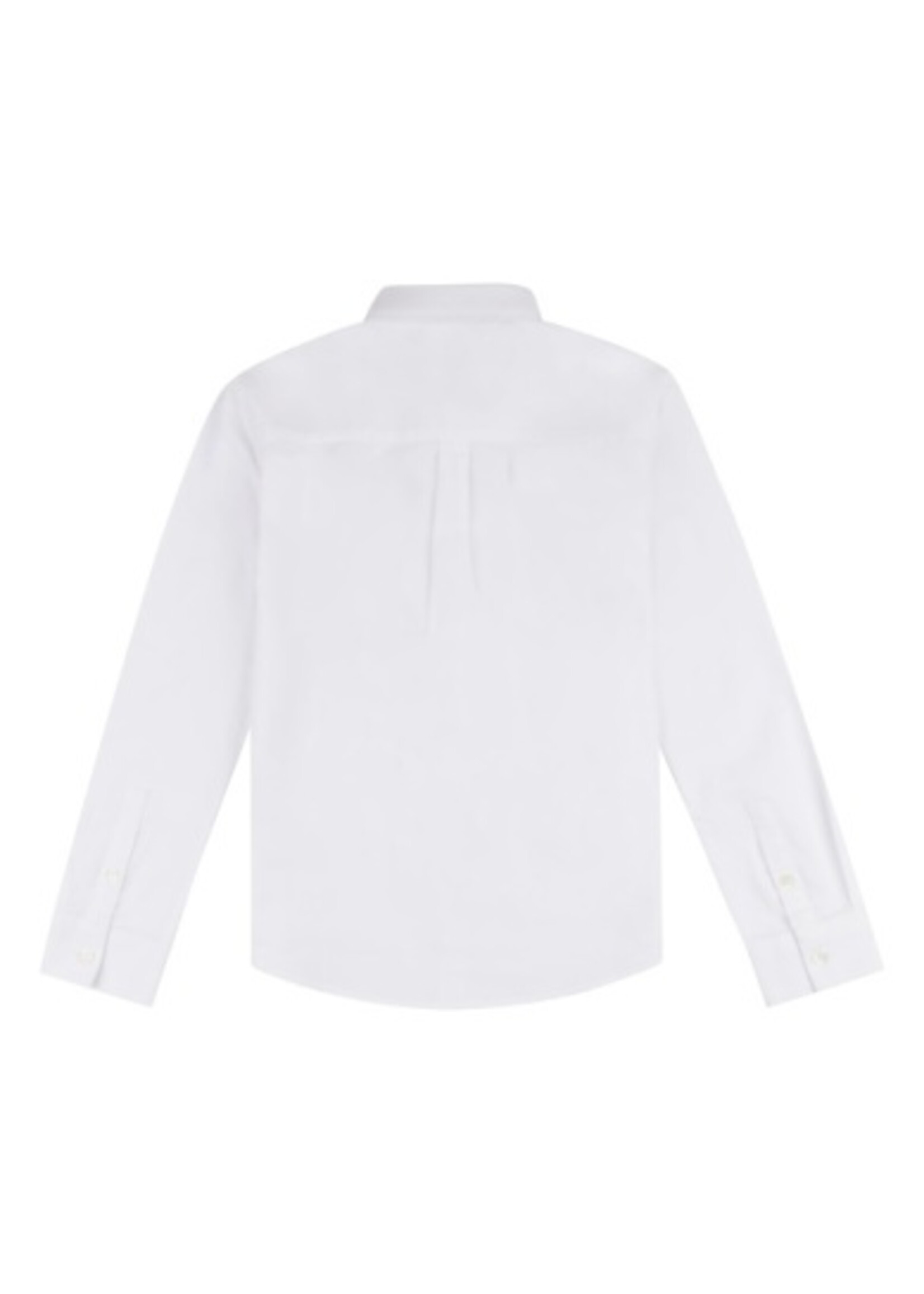 Lyle & Scott Overhemd Oxford - wit