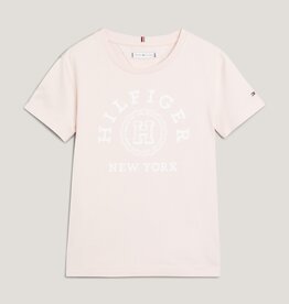 Tommy Hilfiger T-shirt KG0KG07855TJQ - HILFIGER VARSITY TEE S/S - roze