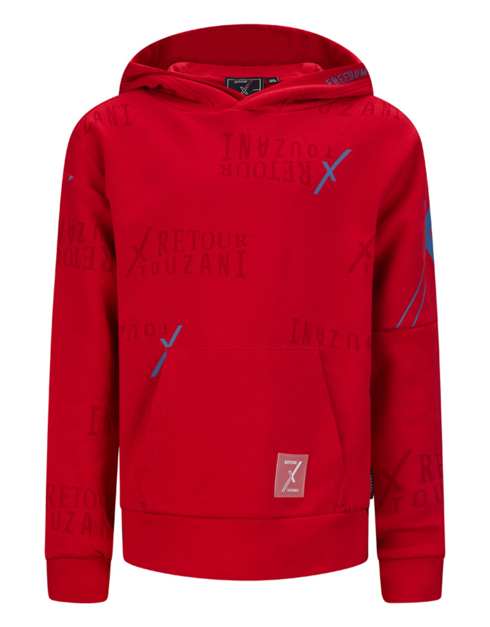 Retour Jeans Hoodie Hop Touzani - rood