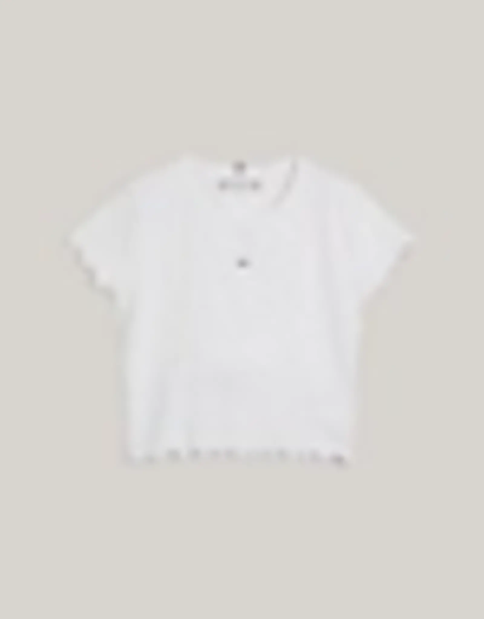 Tommy Hilfiger T-shirt KG0KG08138YBR - ESSENTIAL RIB TOP S/S - wit