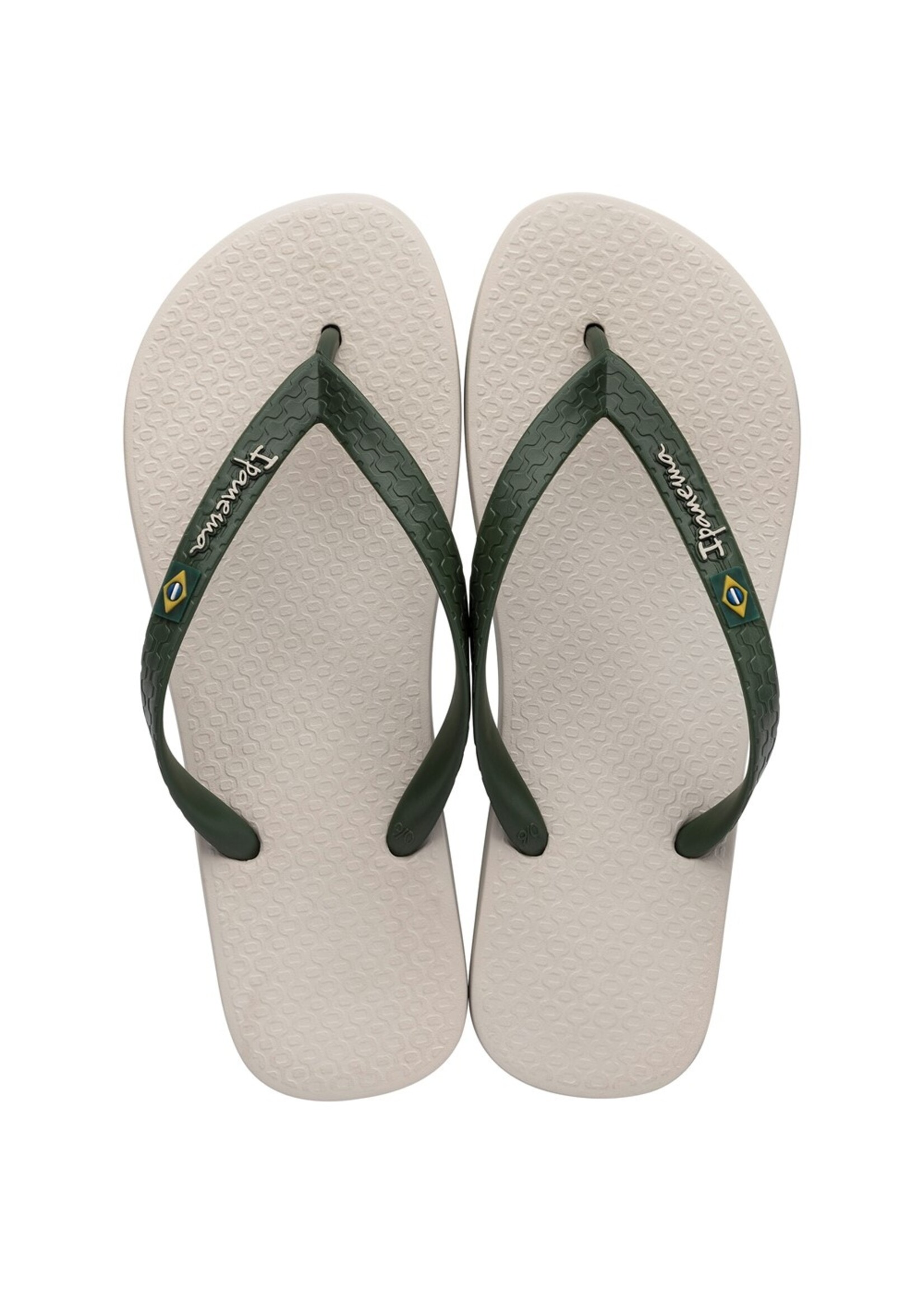 Ipanema Slipper 80415 Classic Brasil -beige/groen