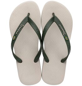 Ipanema Slipper 80415 Classic Brasil -beige/groen