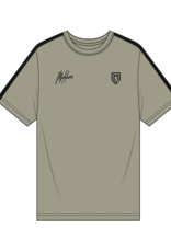 Malelions T-shirt  Sport Transfer  (JS2-SS24-11) - groengrijs/zwart