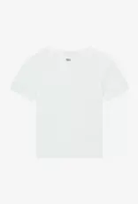 Nik & Nik T-shirt Knot rib - roomwit