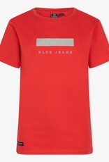 Indian blue jeans T-shirt 3617 - koraal rood