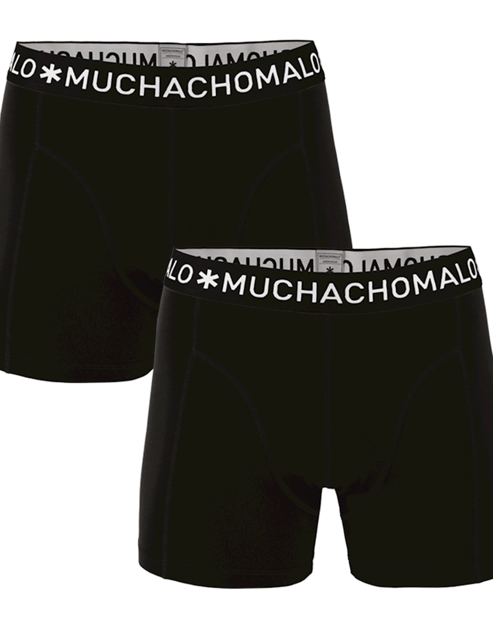 Muchachomalo Boxershort 2-pack basis - zwart