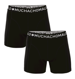 Muchachomalo Boxershort 2-pack basis - zwart