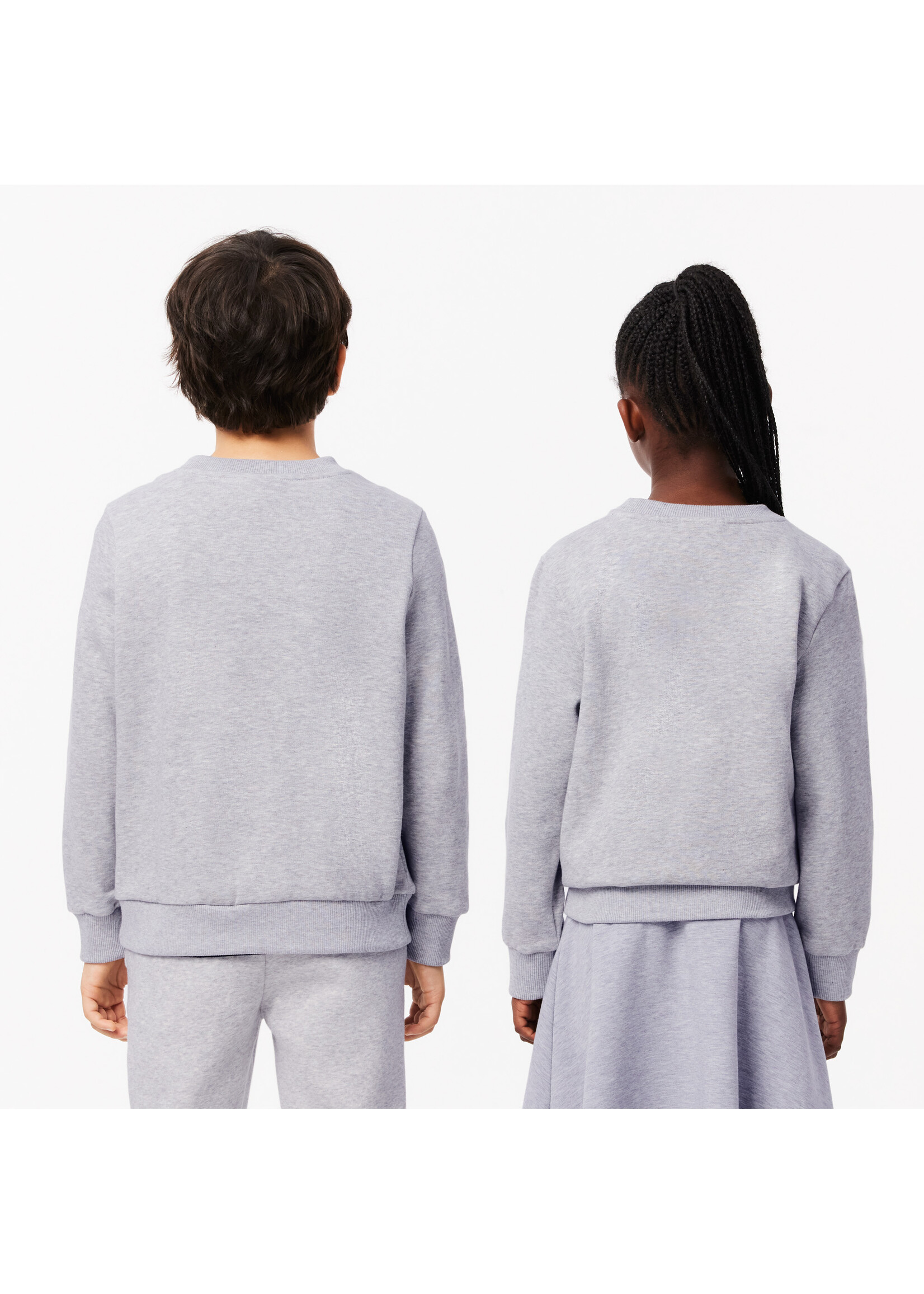 Lacoste Basis sweater 947581 GH0 - lichtgrijs gemêleerd