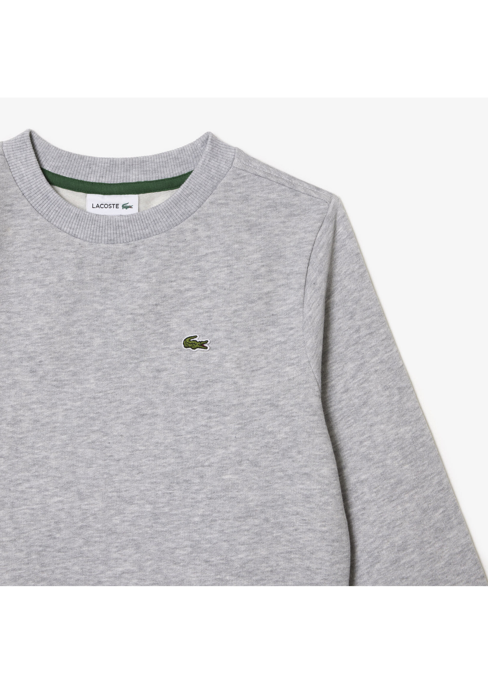 Lacoste Basis sweater 947581 GH0 - lichtgrijs gemêleerd