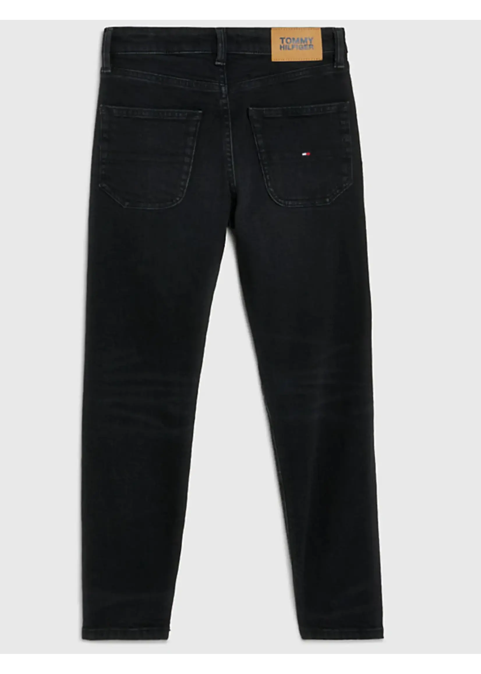 Tommy Hilfiger Jeans modern straight KB0KB09179BDS - zwart denim