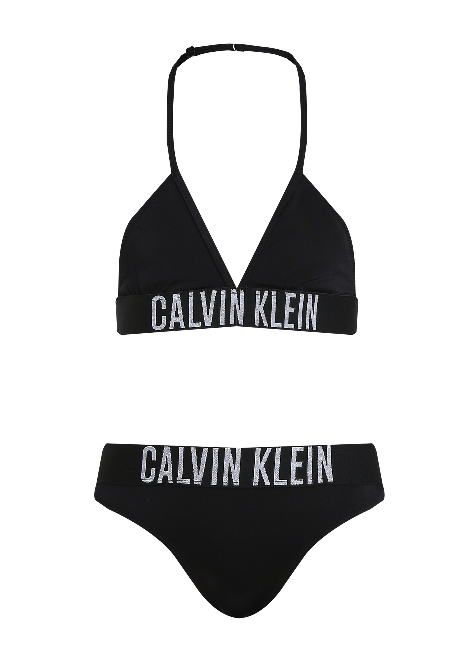 Calvin Klein Bikini KY0KY00090BEH - TRIANGLE BIKINI SET - zwart