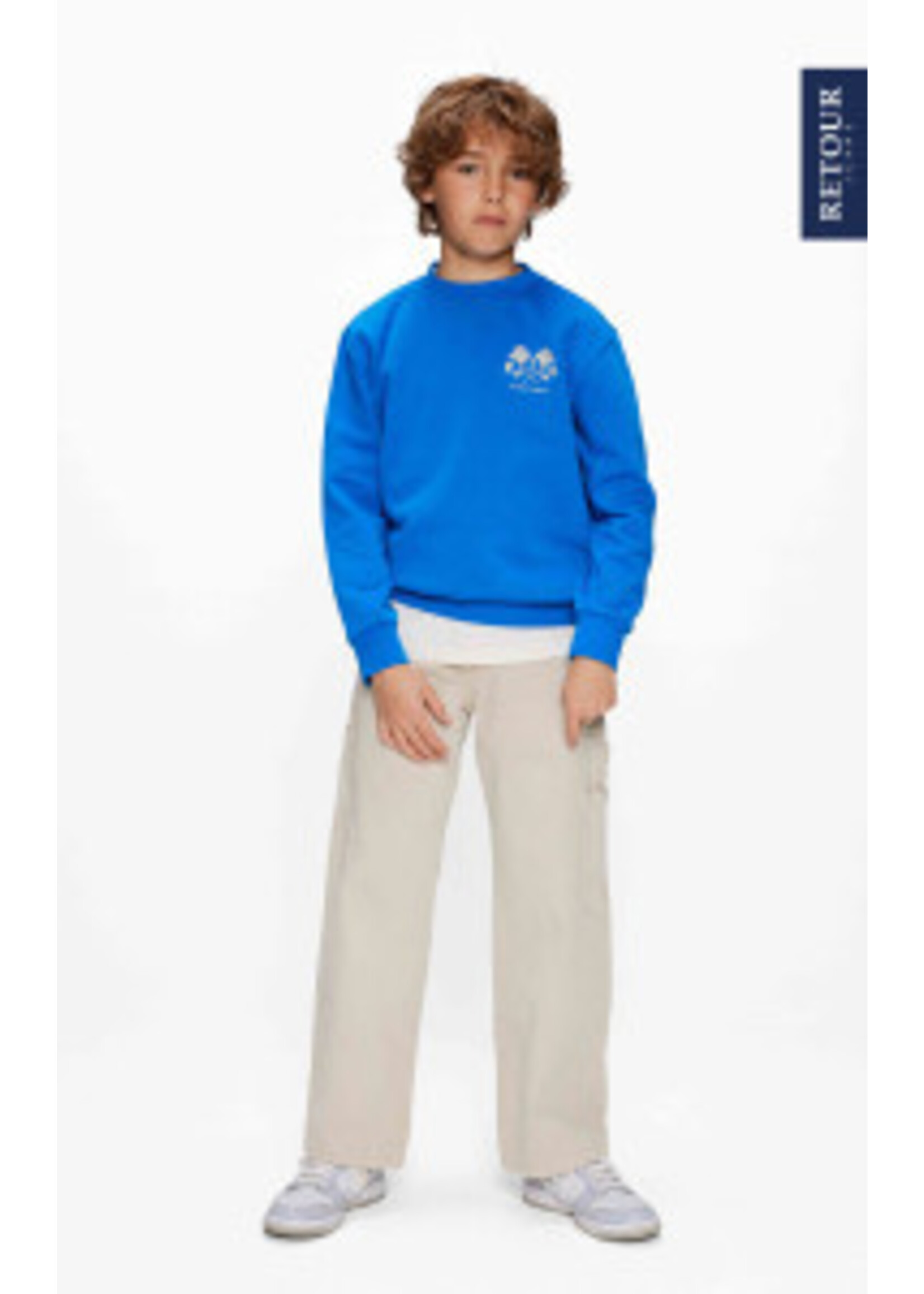 Retour Jeans Sweater Eelco (RJB-051-703) - electric blue