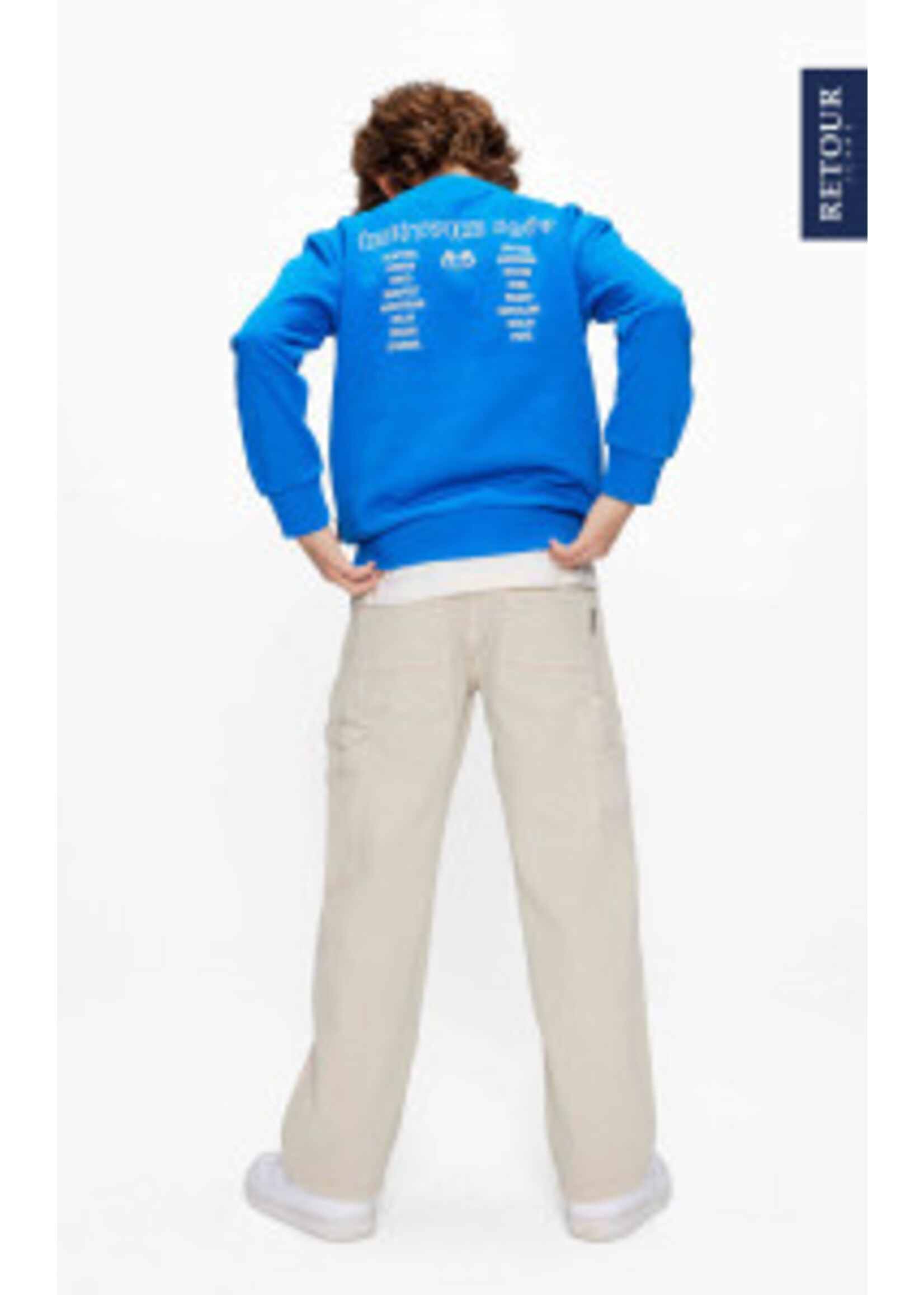 Retour Jeans Sweater Eelco (RJB-051-703) - electric blue