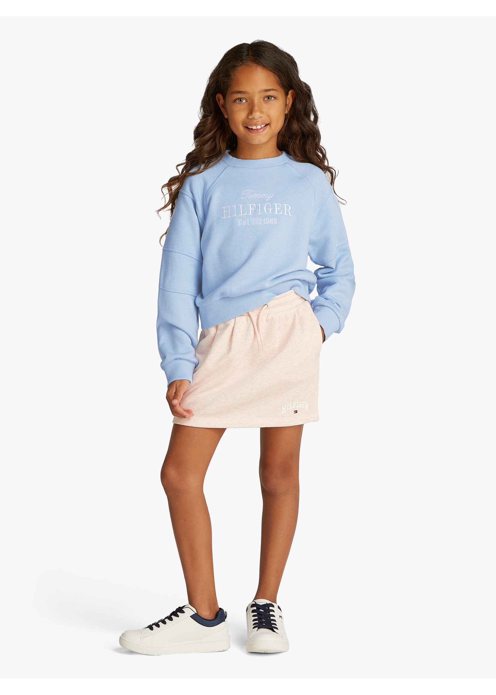 Tommy Hilfiger Sweater Script  KG0KG08452 - Breezy Blue