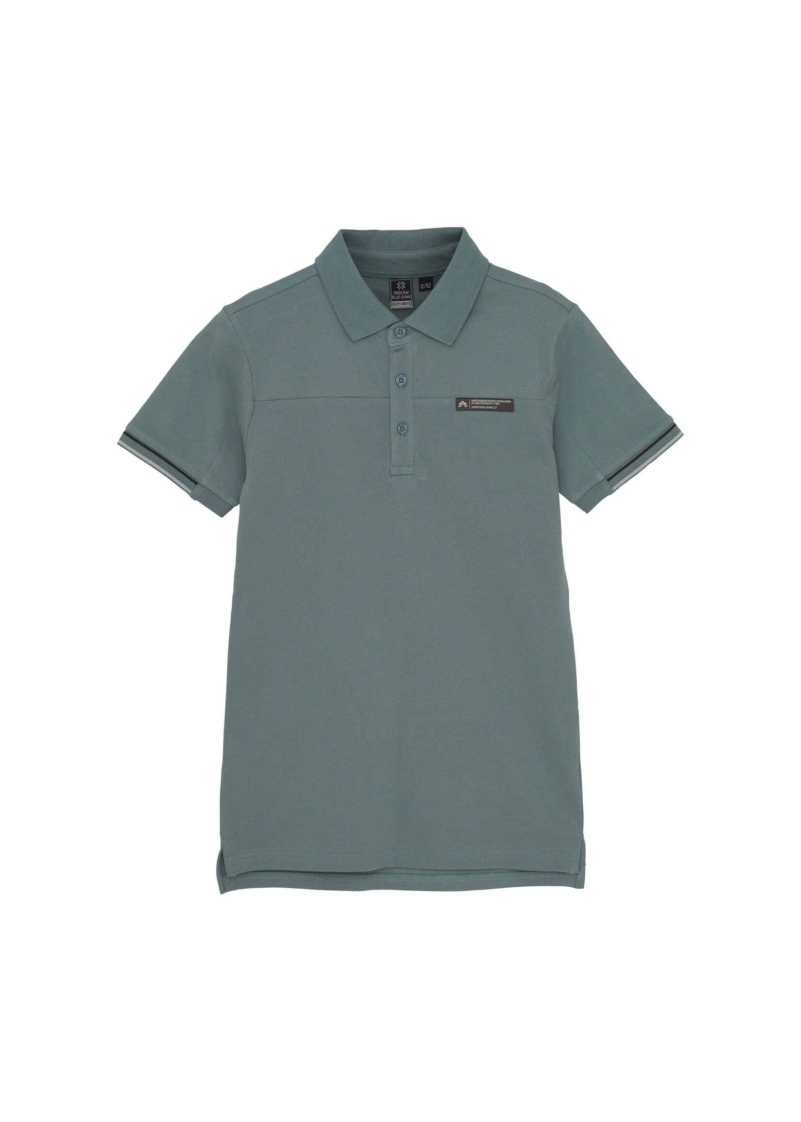 Indian blue jeans Polo SS Pique 960237 - blauw