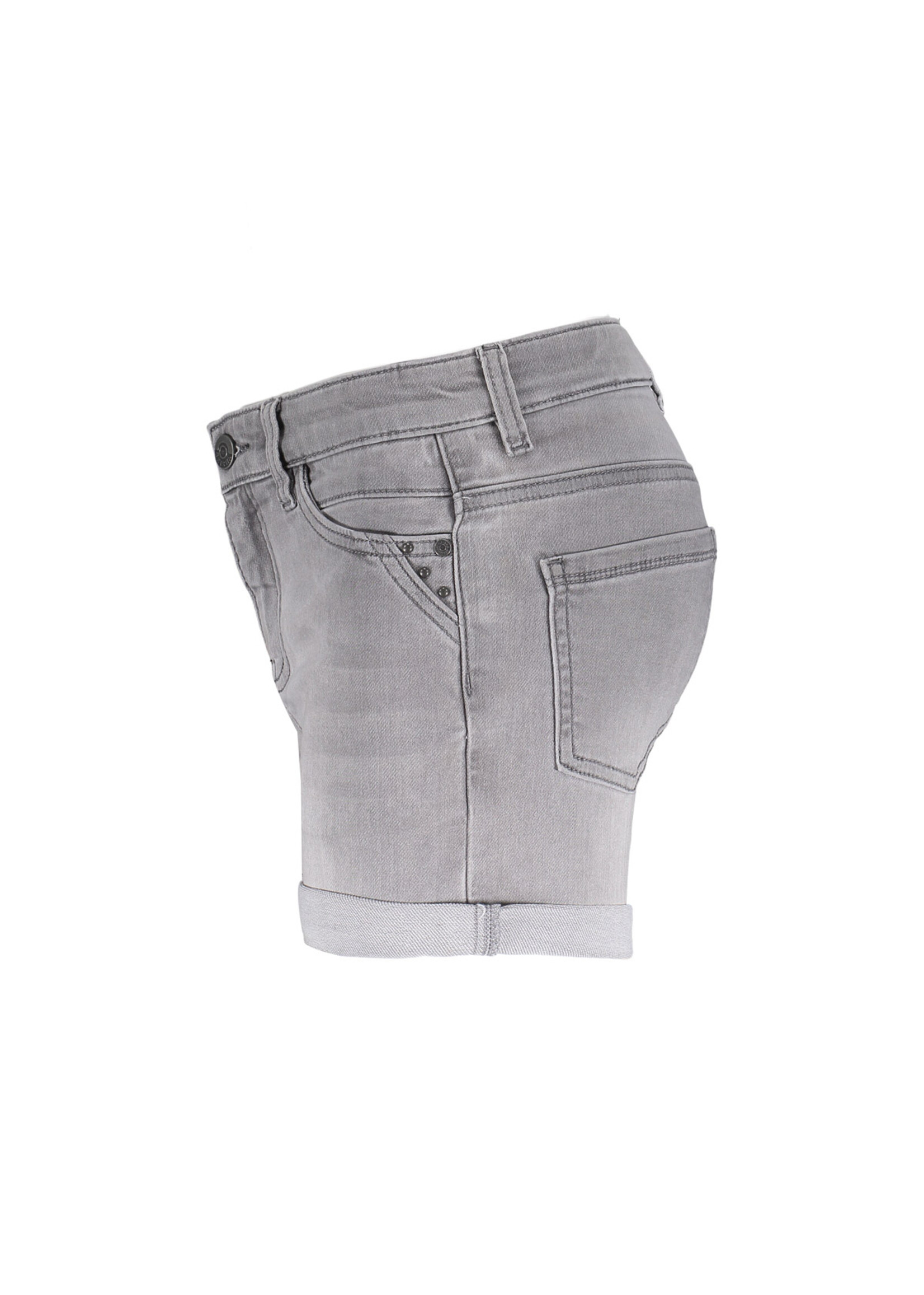 Geisha Joggingshort 51005 - grijs denim