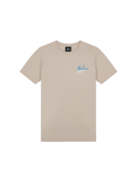 Malelions Shirt Split MJ2-SS25-17 - Taupe