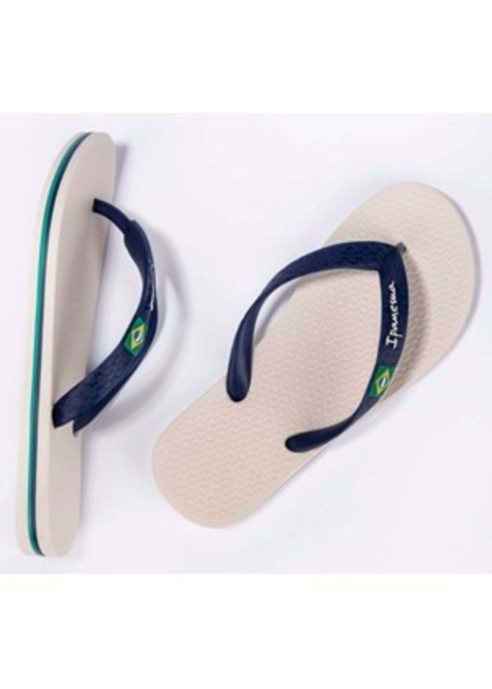 Ipanema Slipper 80416 Classic Brasil - beige/blauw
