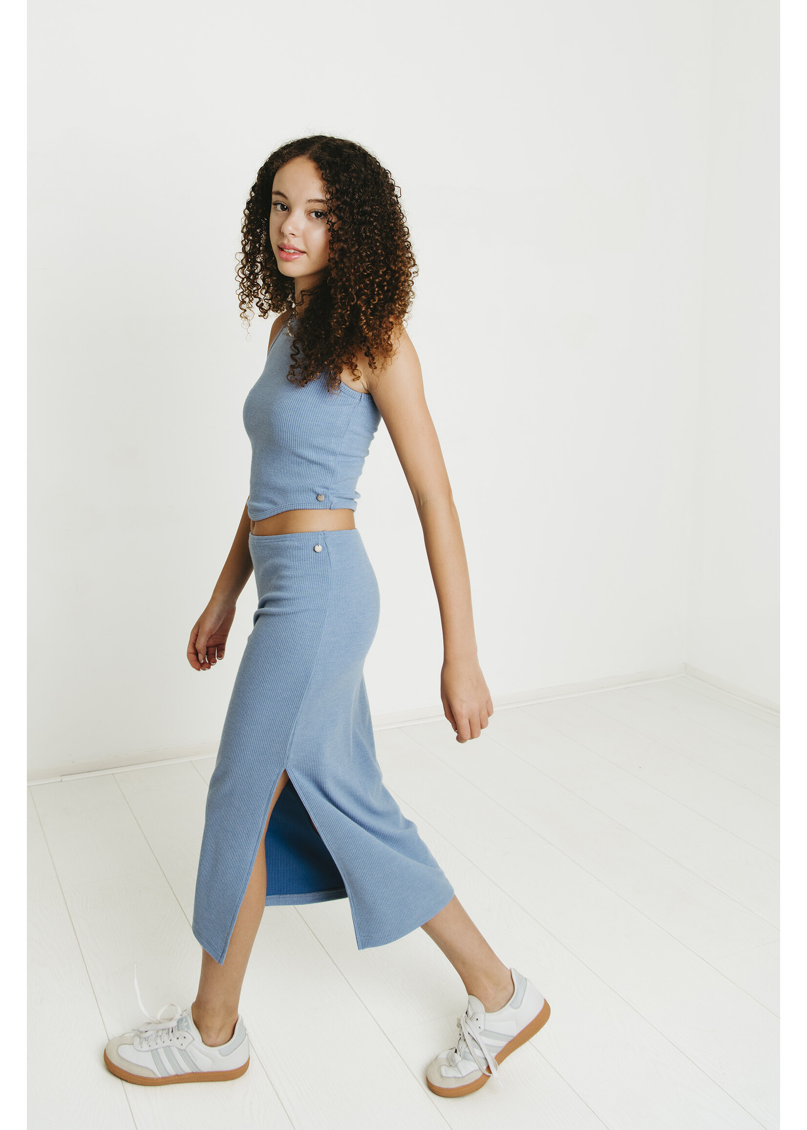 Frankie & Liberty Top Roby FL25307 - denim blauw