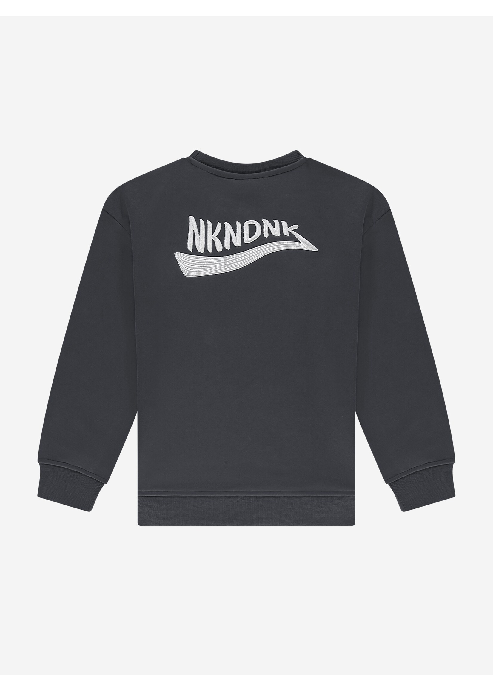 Nik & Nik Sweatshirt Rocco oversized B 8-557 2504  - zwart