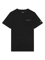 Lyle & Scott T-Shirt TSB2012V script embroidered - Z865 Jet Black