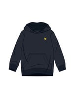 Lyle & Scott Hoodie Brush Back MLB2001V - dark navy