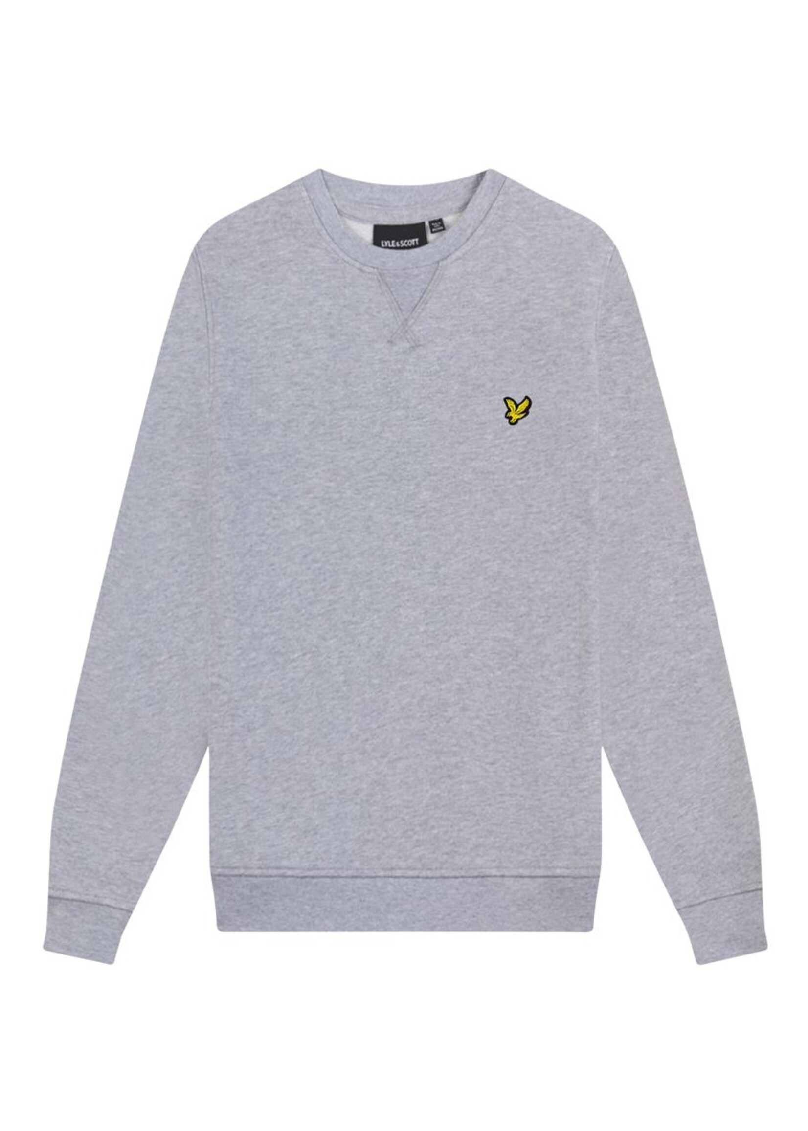 Lyle & Scott Sweater MLB2000V - licht grijs gemêleerd