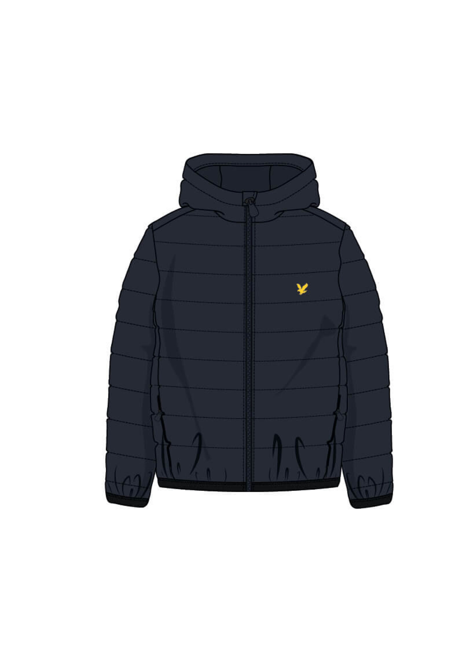 Lyle & Scott Tussenjas Light Weight Padded Jacket JKB2307V - donkerblauw