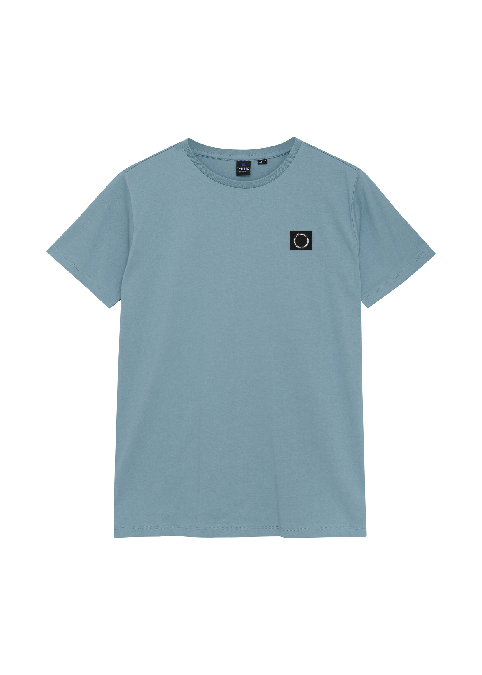 Rellix  T-shirt SS Basic  940342 - blauw/grijs