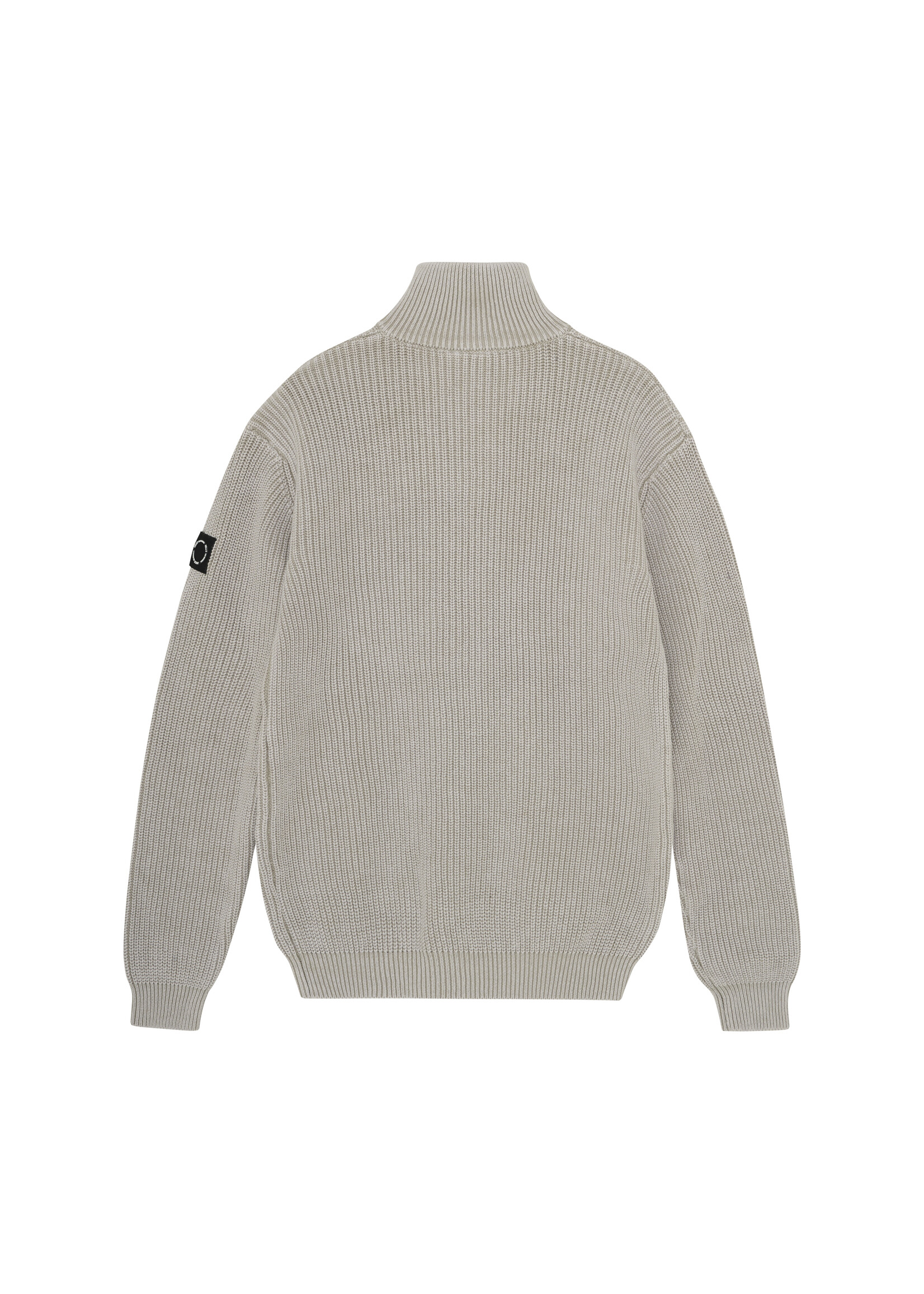 Rellix Trui Knitwear Zip Collar Washed  940332  - zand