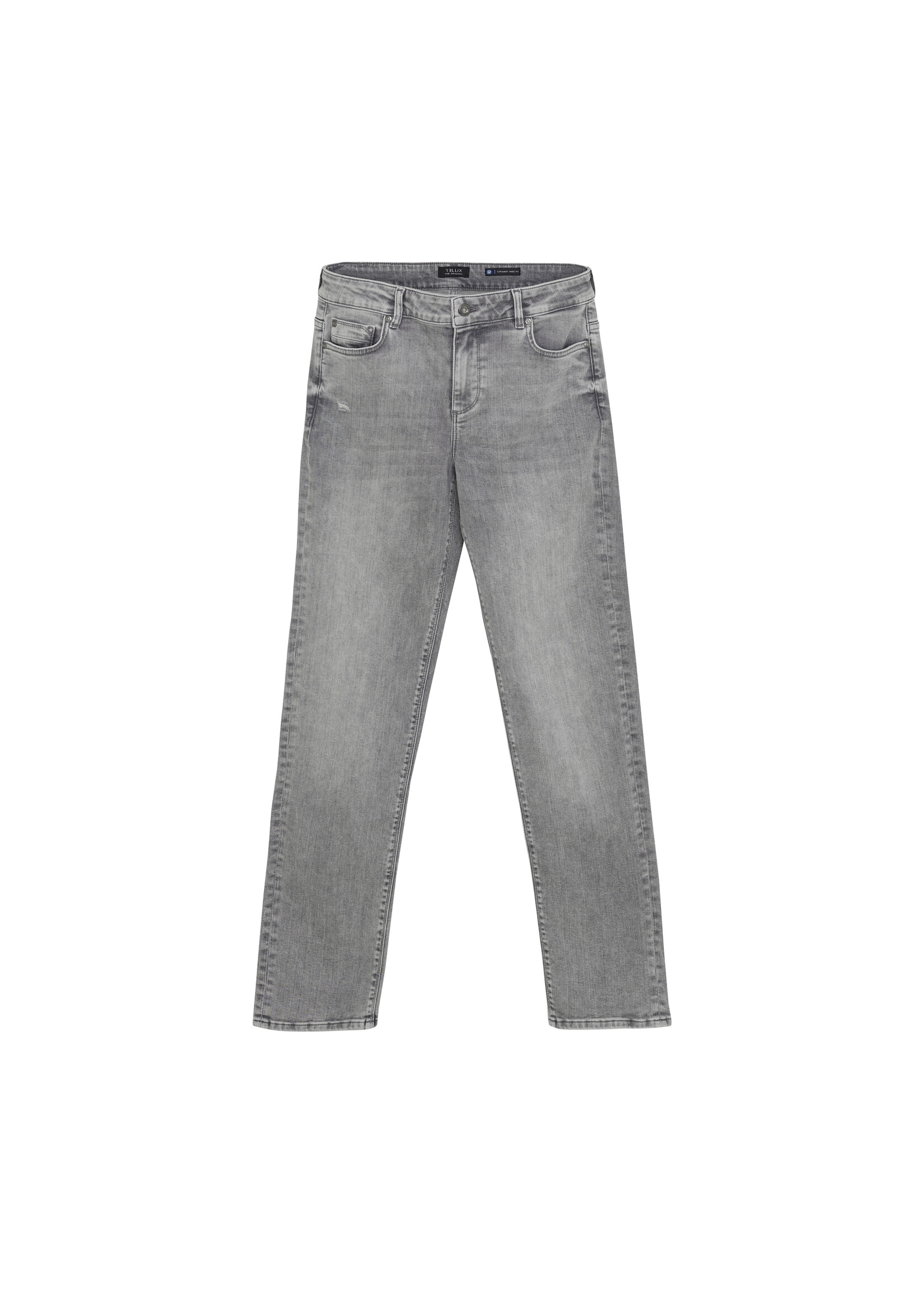 Rellix Jeans 940221 Straight Wide fit - Used Grey Denim