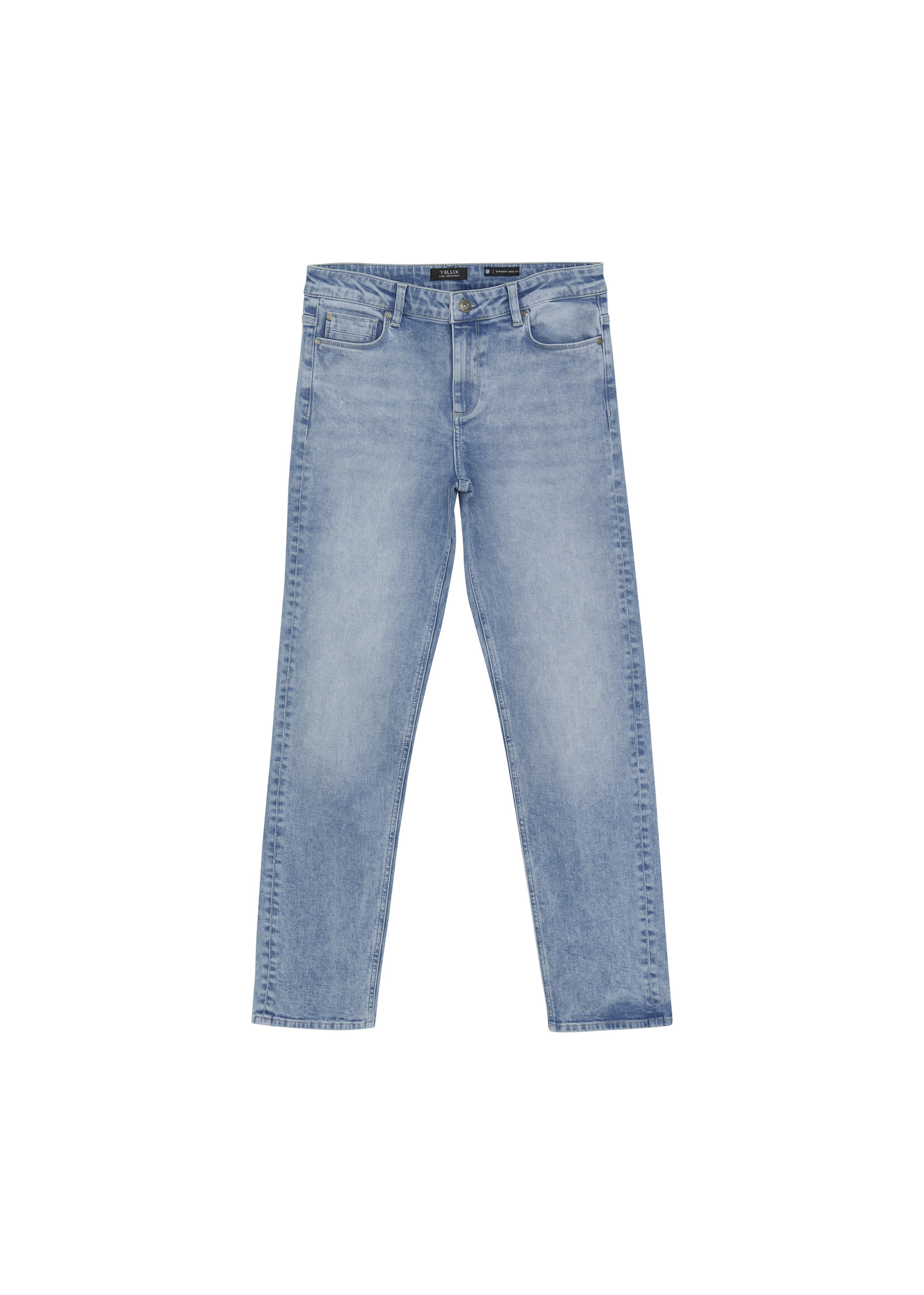 Rellix Jeans 940222 Straight Wide fit - Used Light Denim