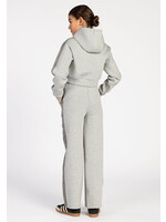 AI&KO Hoodie Gracie - nickle grey