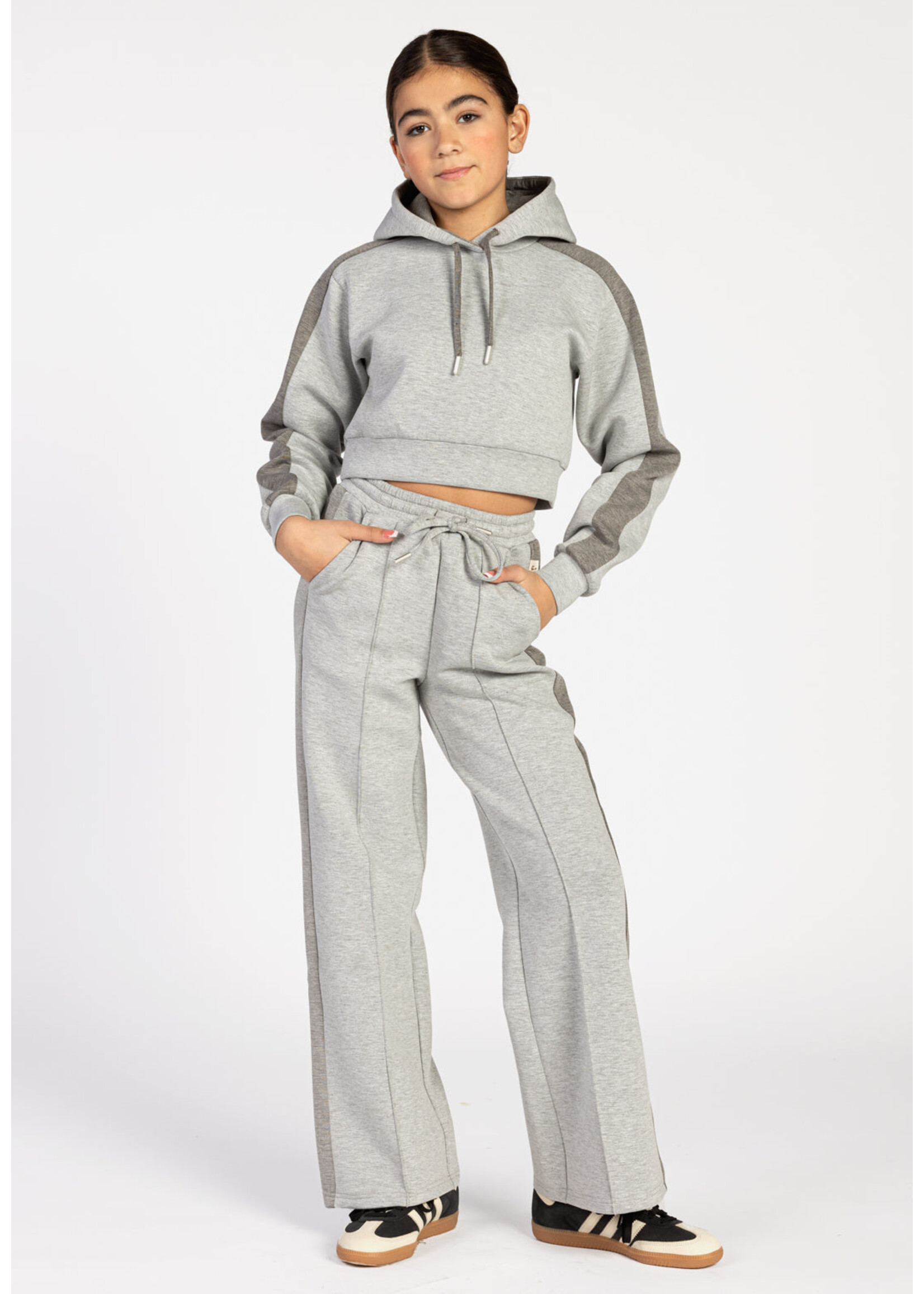 AI&KO Broek Brooke - nickle grey