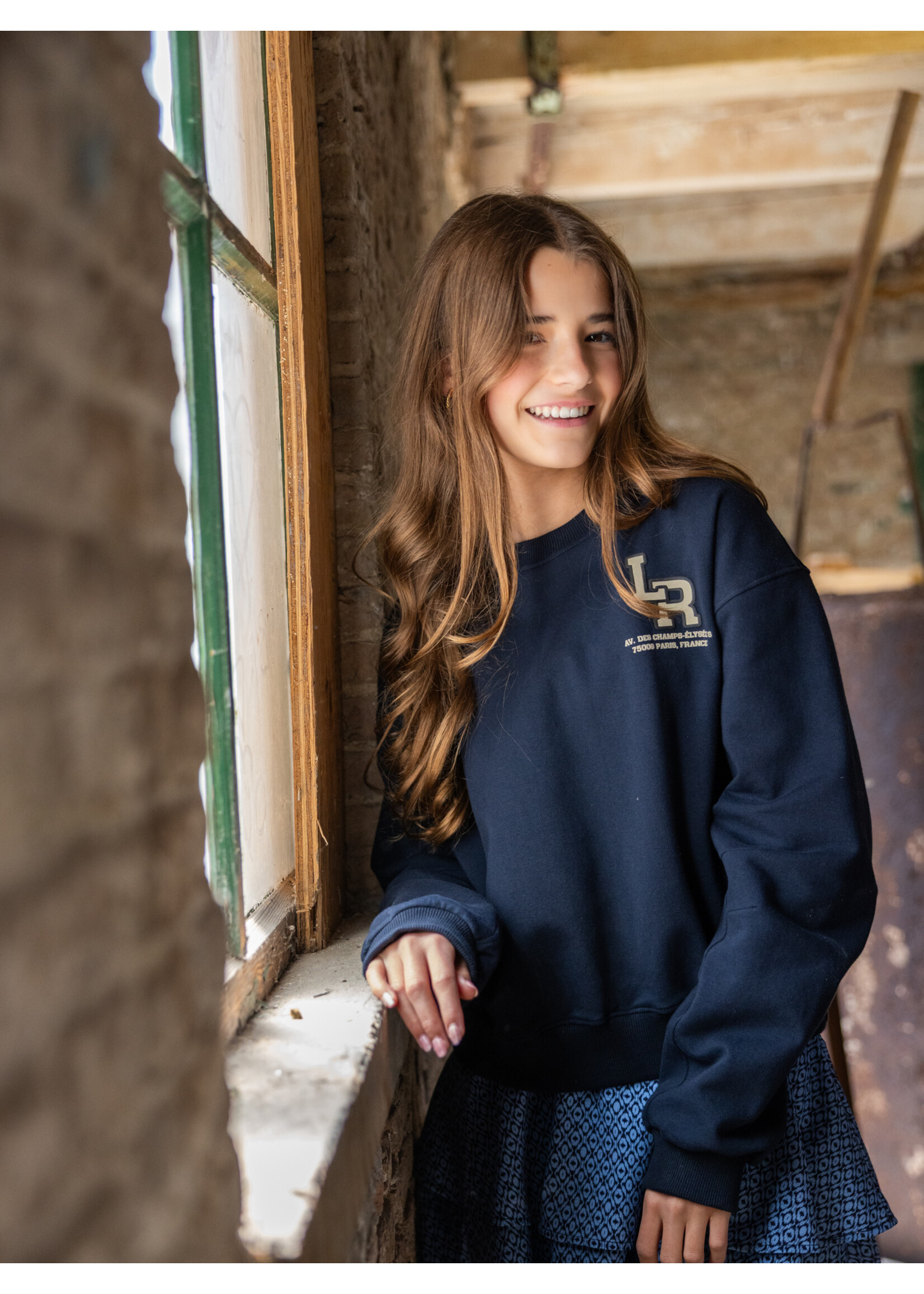 Looxs Sweater 5318 - donkerblauw