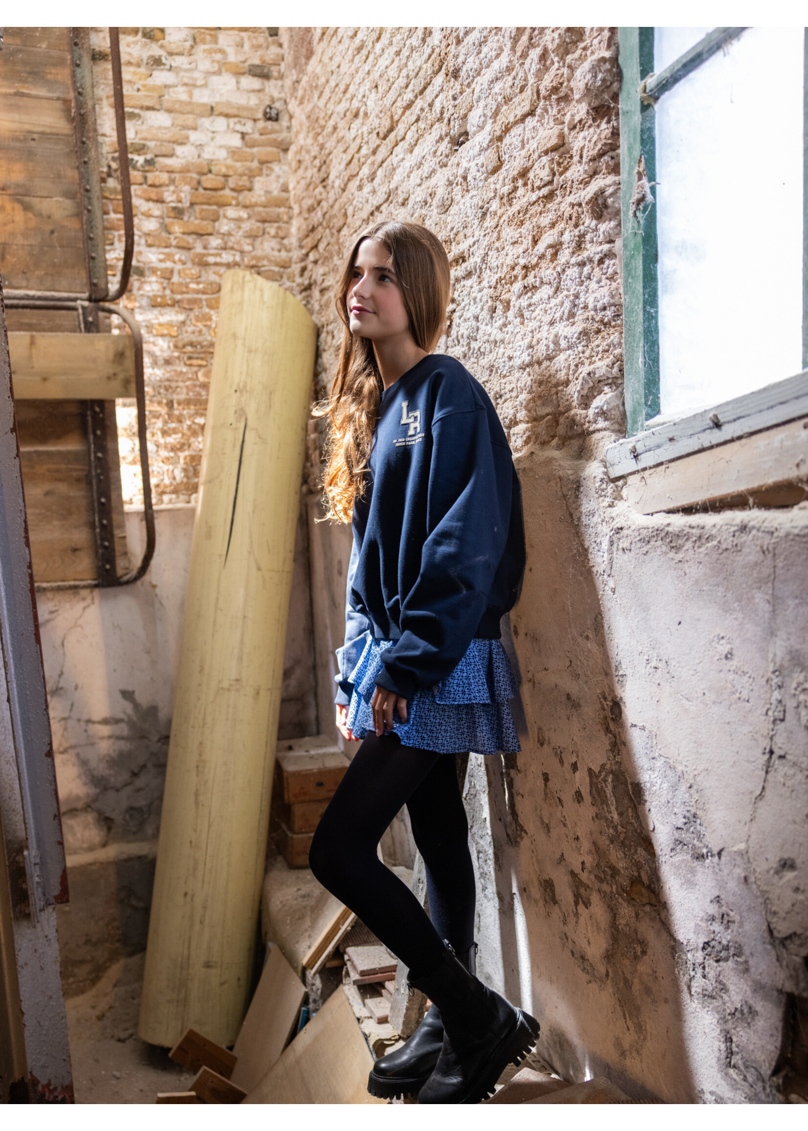 Looxs Sweater 5318 - donkerblauw