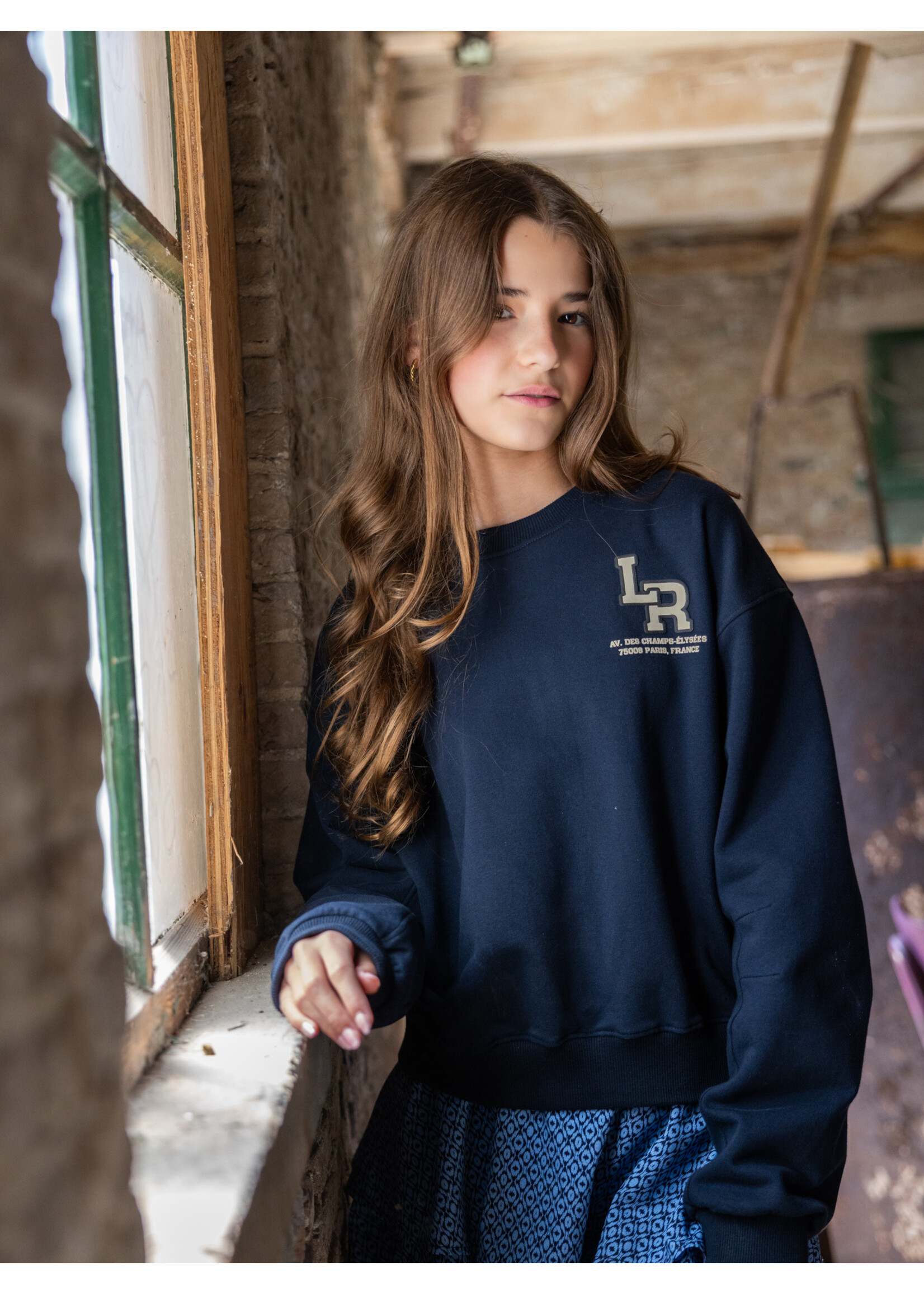 Looxs Sweater 5318 - donkerblauw