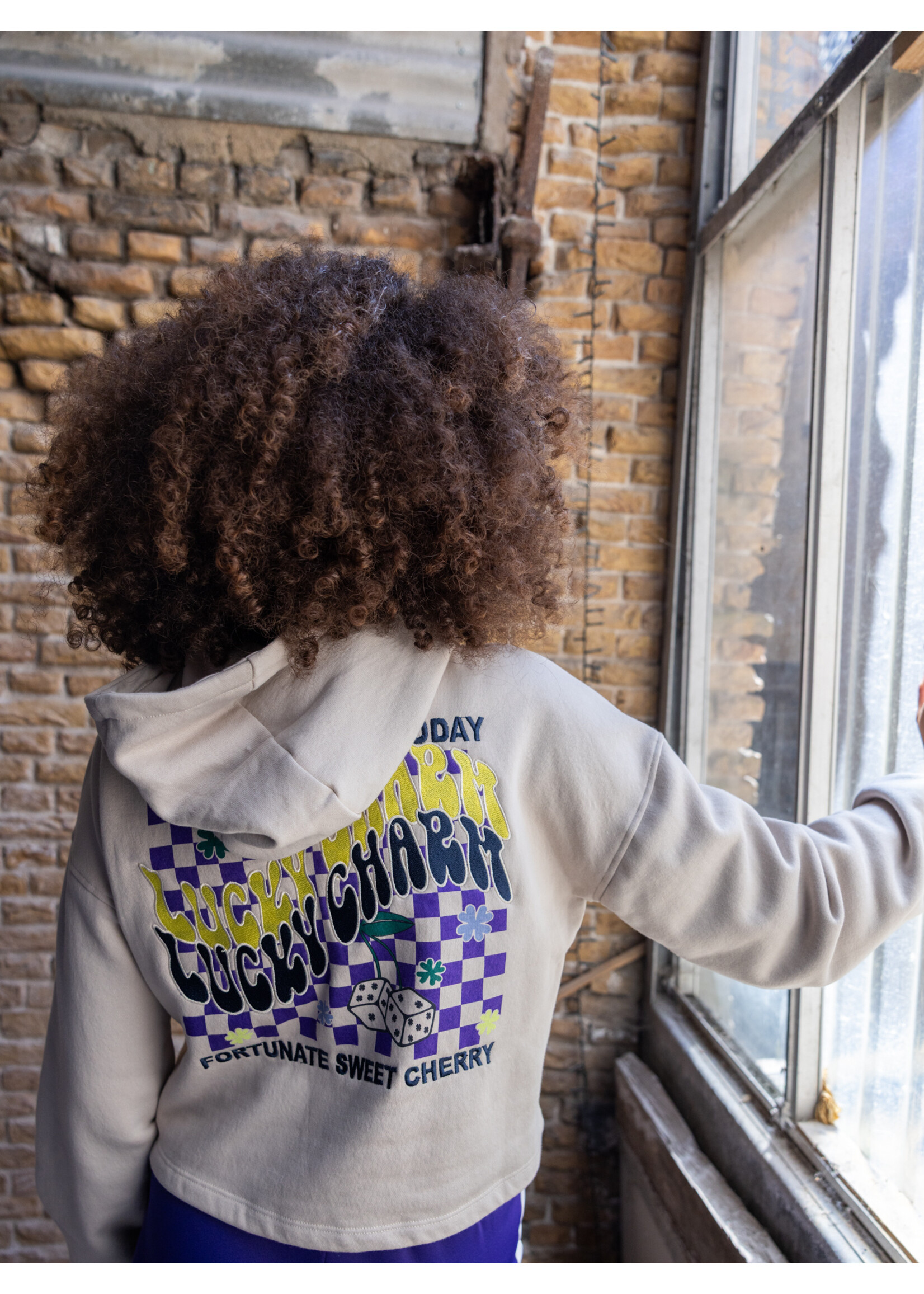 Looxs Hoodie 5303 - zand