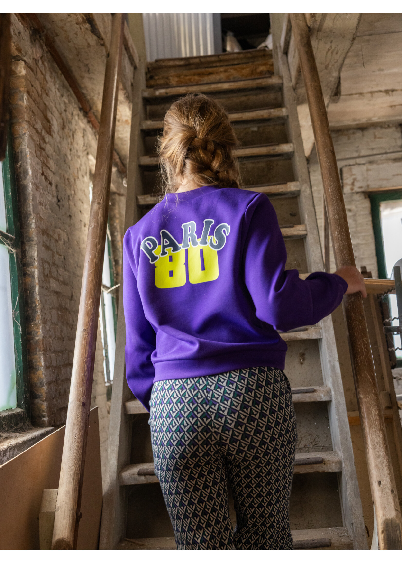 Looxs Hoodie 5301 - paars