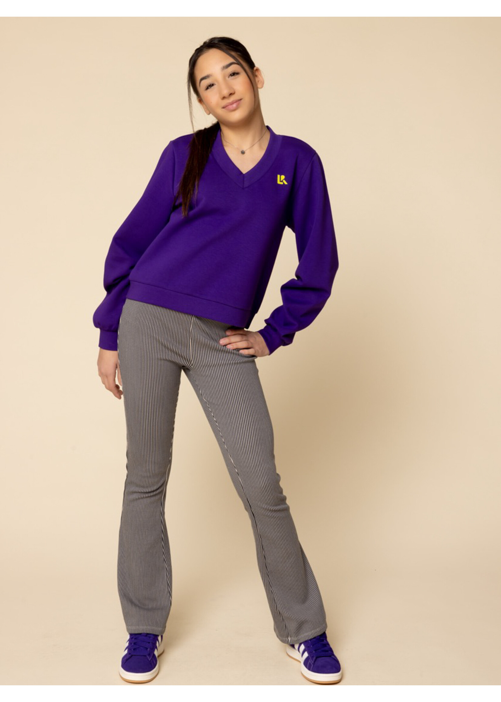 Looxs Hoodie 5301 - paars